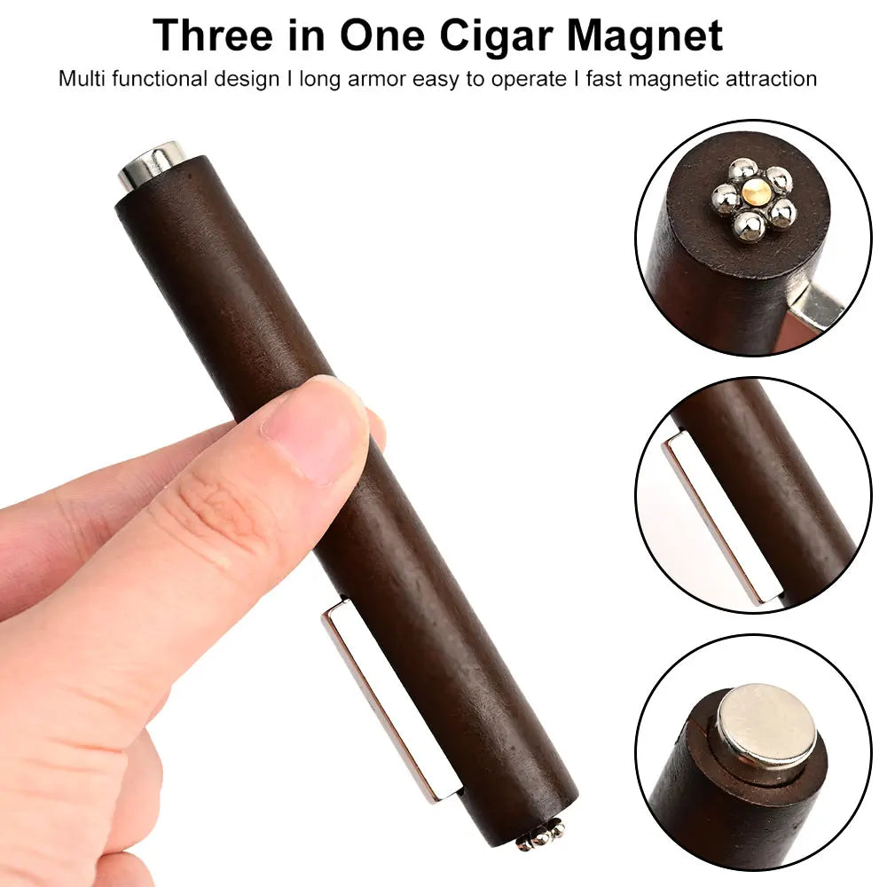 3-in-1 Multifunctional Magnetic Cat's Eye Nail Magnetic Stick 130mm Super Strong Gel Polish Magnet Pen Large Cylinder Magnetic