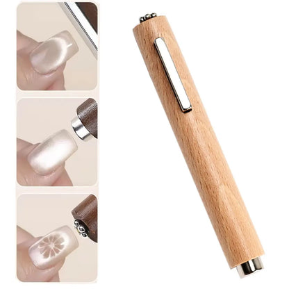 3-in-1 Multifunctional Magnetic Cat's Eye Nail Magnetic Stick 130mm Super Strong Gel Polish Magnet Pen Large Cylinder Magnetic