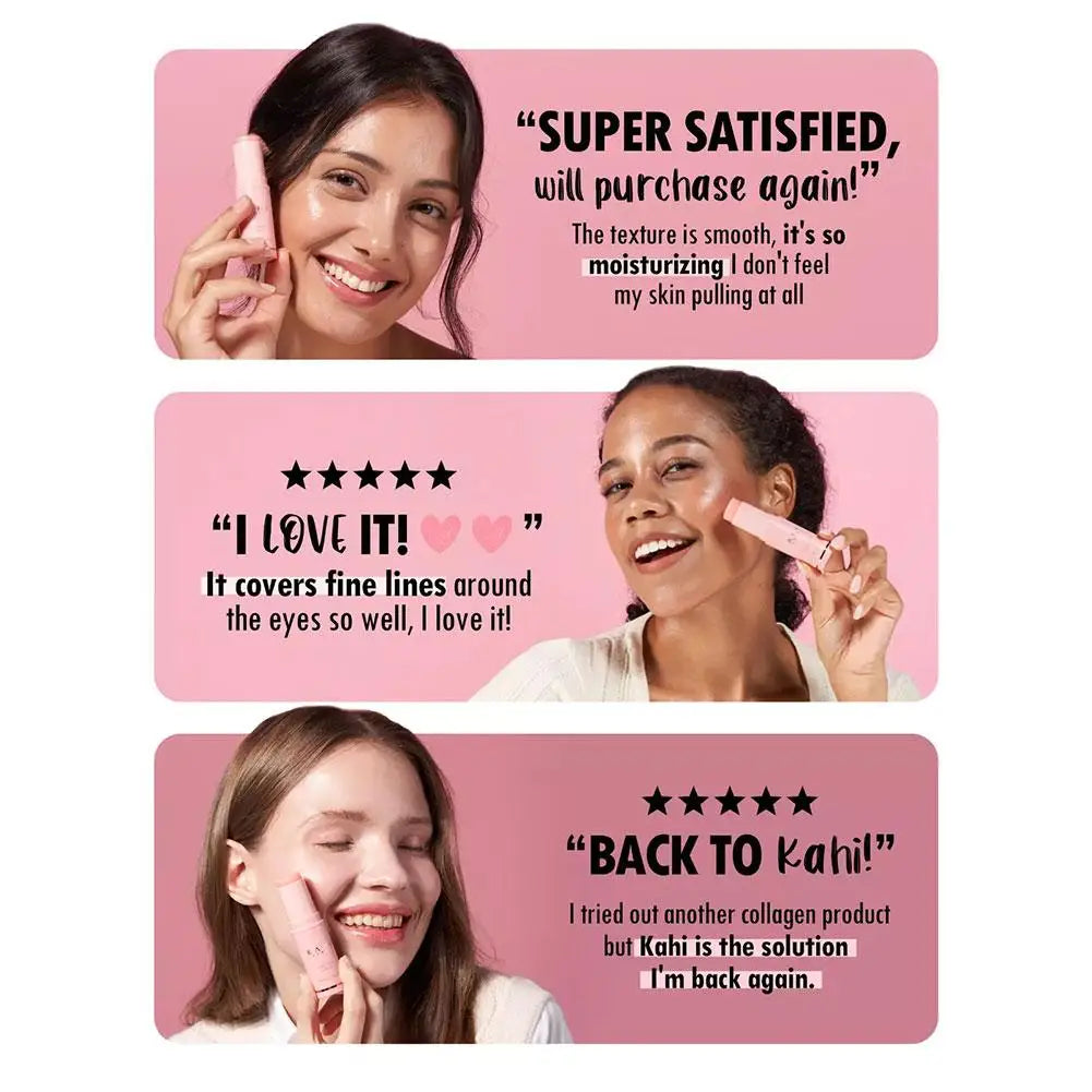 KAHI Wrinkle Bounce Multi Balm Moisturizing Stick Improving Wrinkle Universal Dull Hydrating Stick Water Replenishing Skin Care