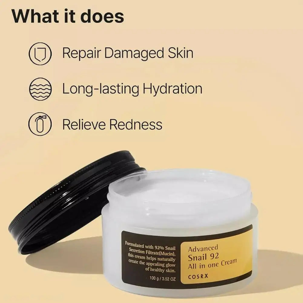 Advanced Snail 96 Mucin Power Essence/Cleanser/Cream Moisturizing Smoothing Nourishing Korean Cosmetics Facial Skin Care Product